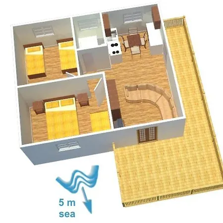 Apartman Vlado Daire Milna (Brac)
